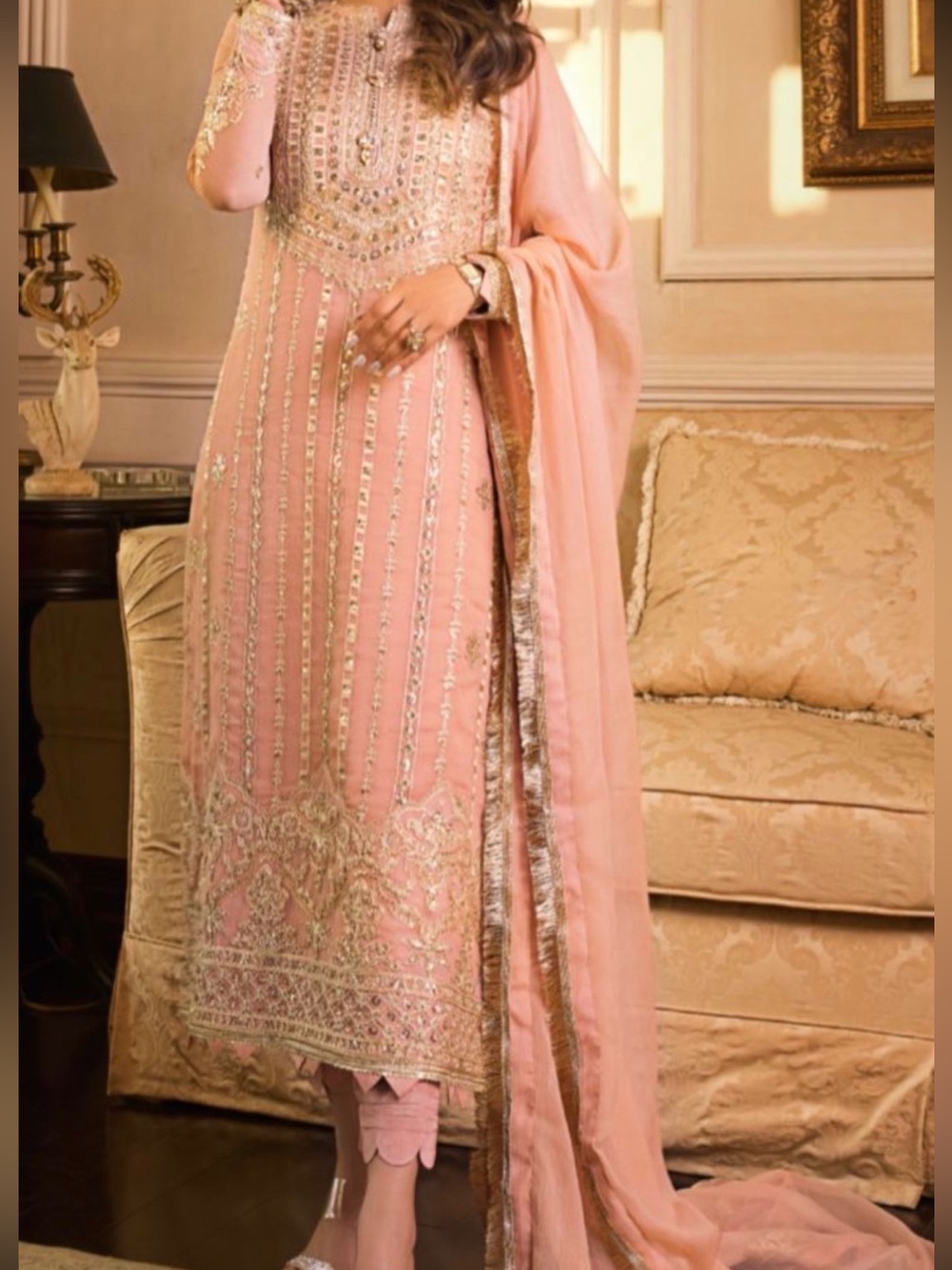 Pakistani designer suit